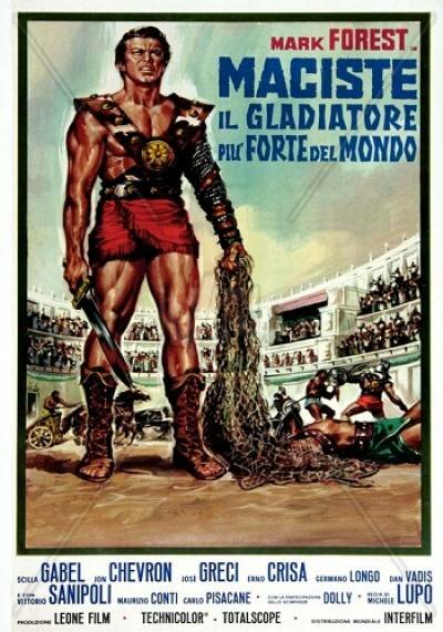 Мацист, самый сильный гладиатор в мире 1962
